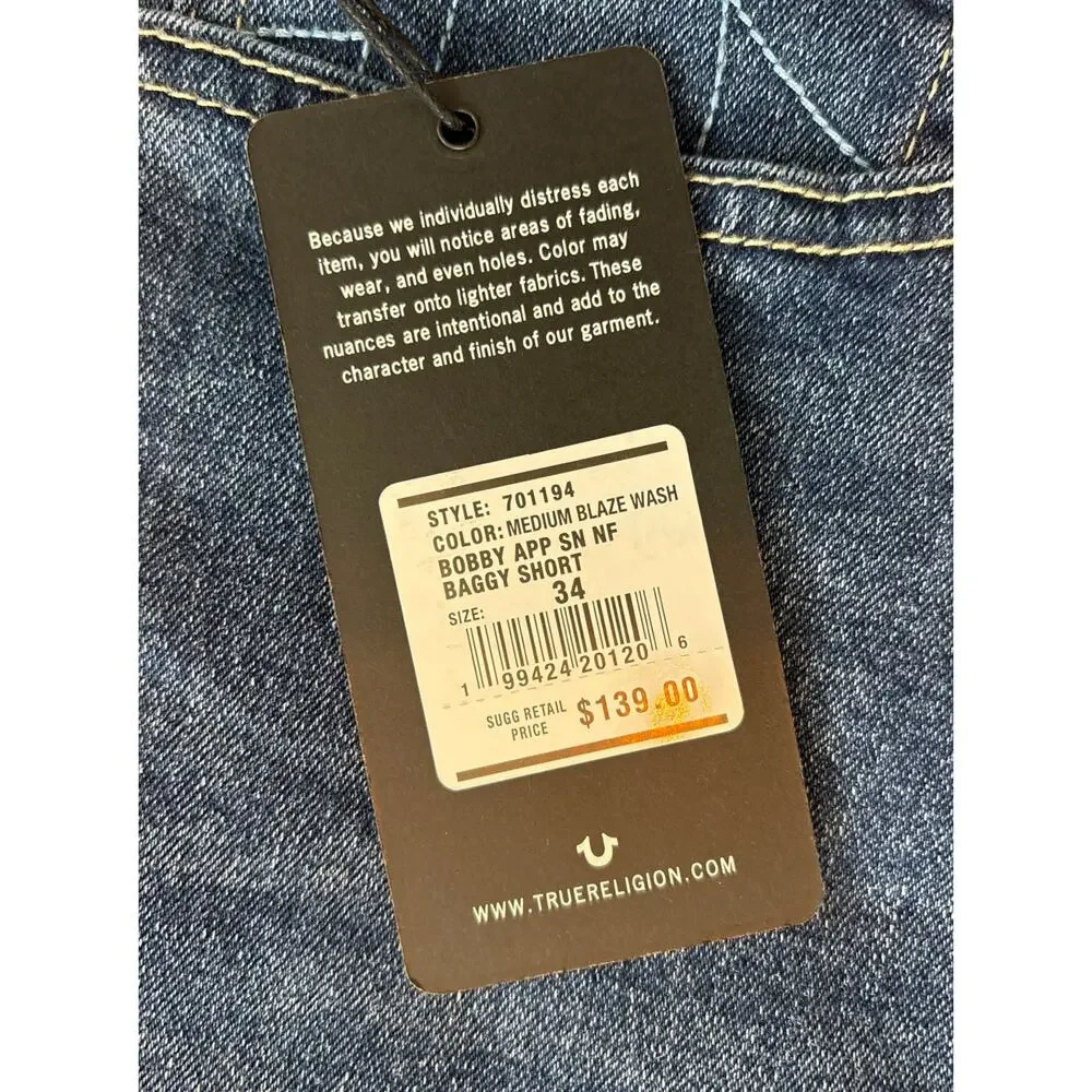True Religion brand new
